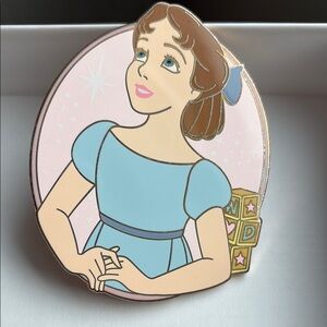 Wendy darling Peter Pan enamel fantasy pin